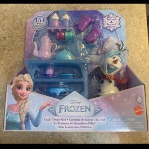 New! Disney Frozen Olaf's Treats Sled Playset. Frozen Winter Festival Series